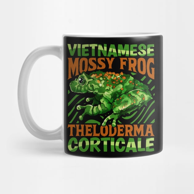 Vietnamese Mossy Frog by Modern Medieval Design